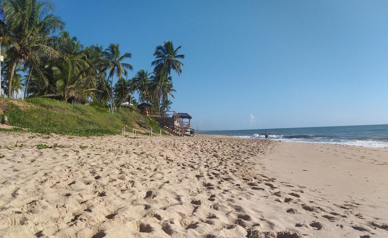 Praia do Ibero'in fotoğrafı açık bej kum yüzey ile