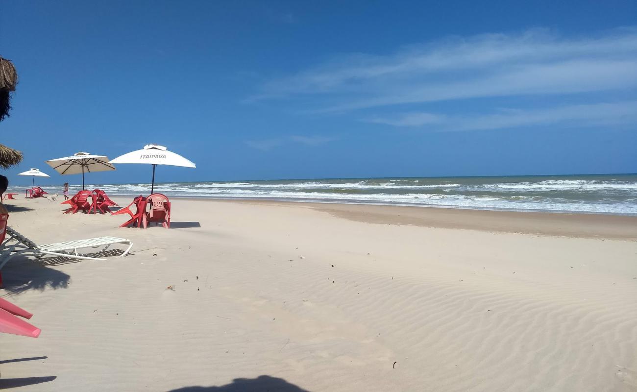 Praia de Massarandupio'in fotoğrafı parlak ince kum yüzey ile