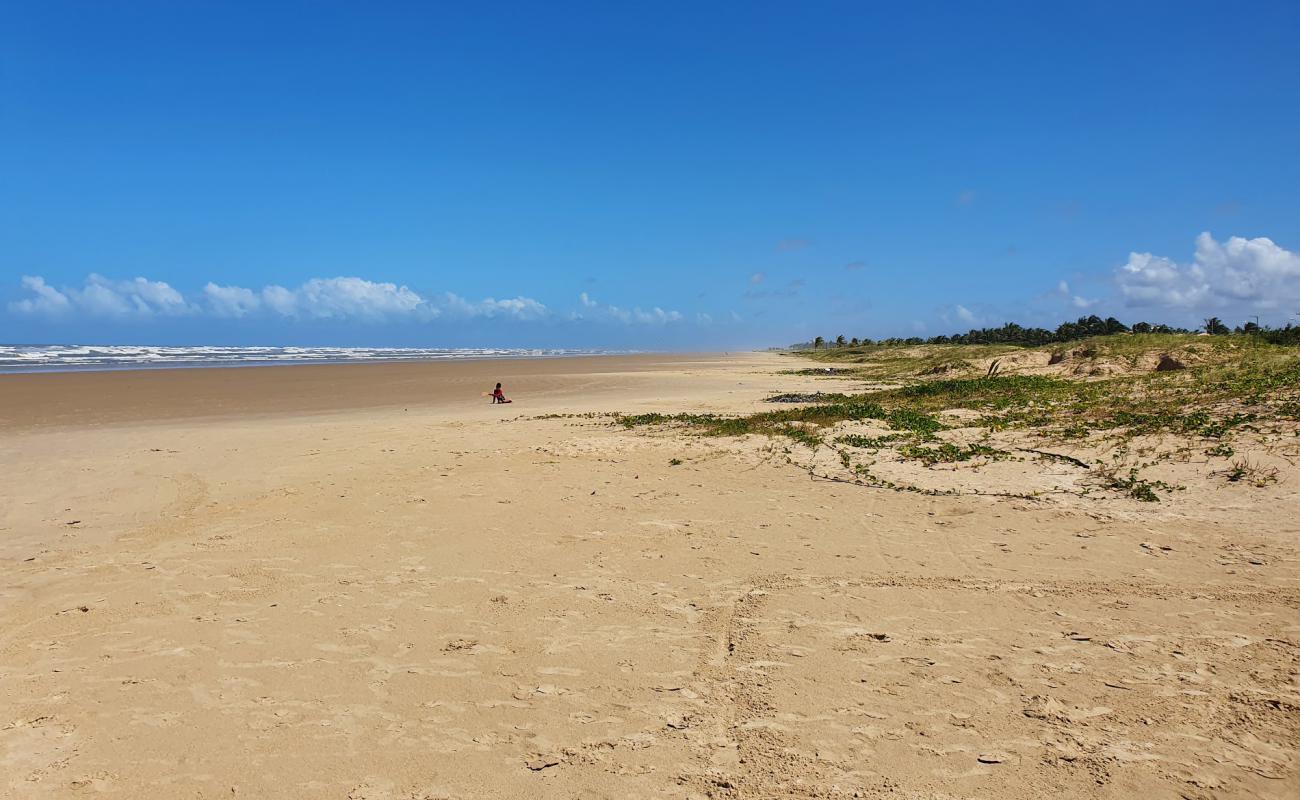 Praia do Mosqueiro'in fotoğrafı i̇nce bej kum yüzey ile