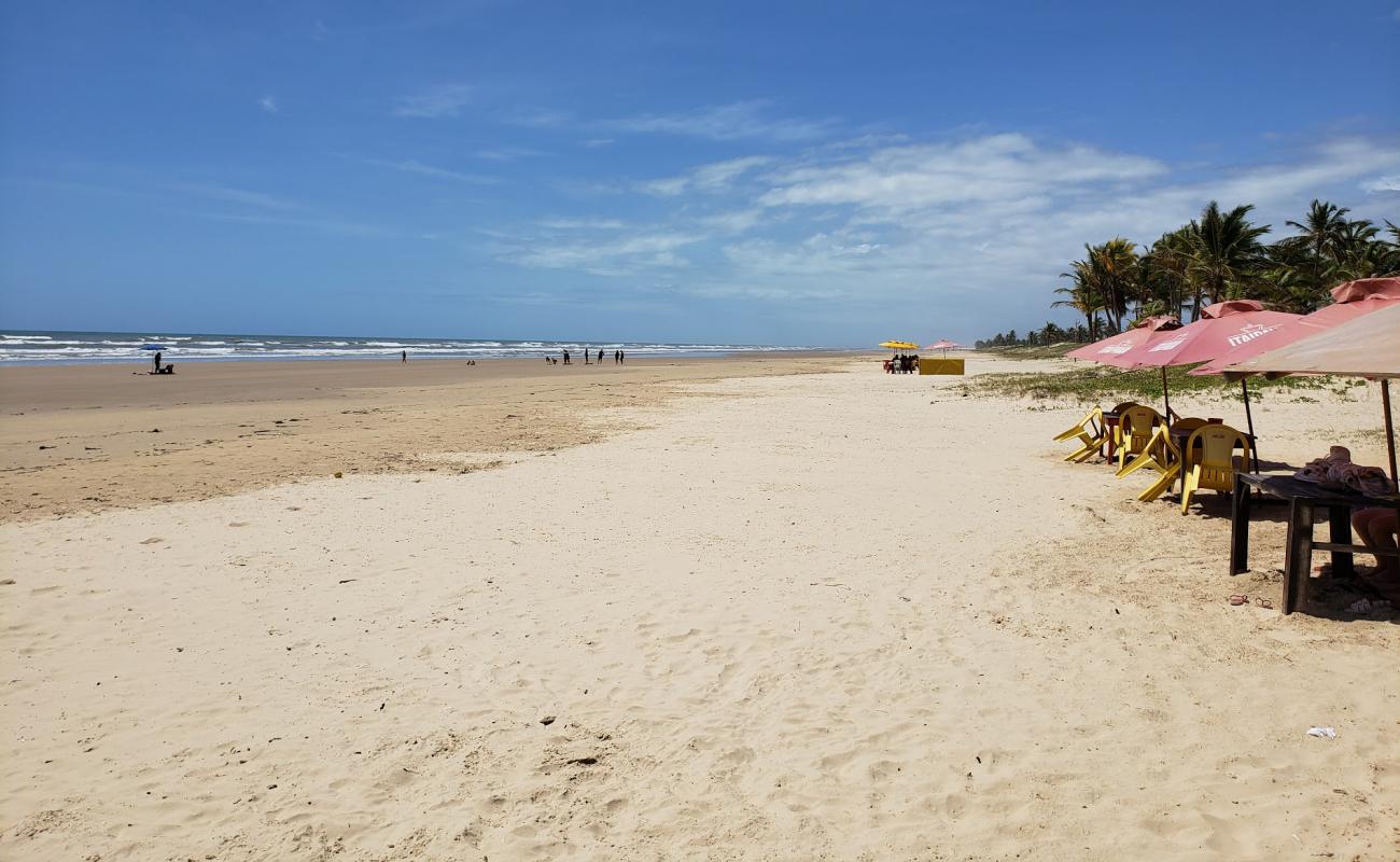 Praia do Refugio'in fotoğrafı parlak ince kum yüzey ile