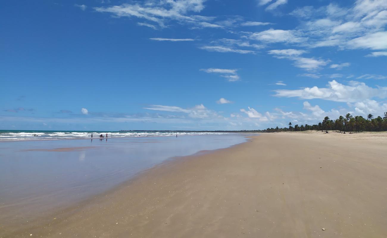 Praia do Japu'in fotoğrafı açık bej kum yüzey ile