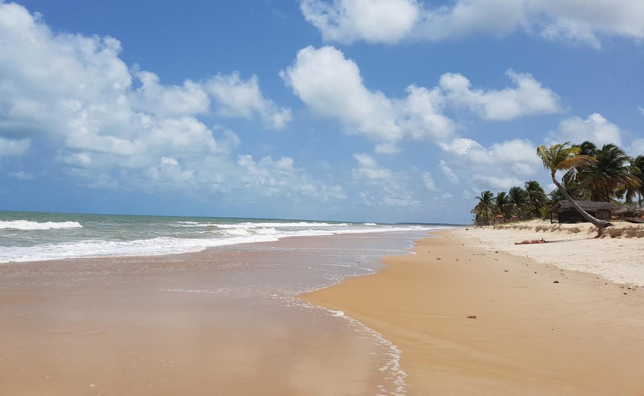 Praia do Miai de Cima'in fotoğrafı parlak kum yüzey ile