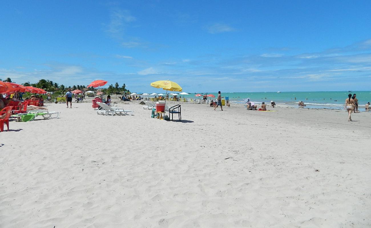 Praia de Paripueira'in fotoğrafı parlak kum yüzey ile