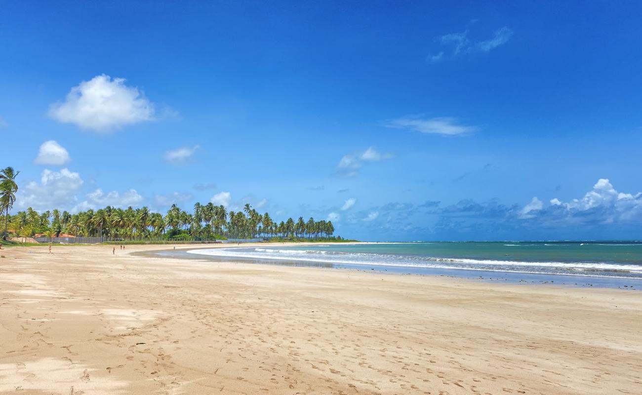 Praia Marceneiro'in fotoğrafı açık bej kum yüzey ile