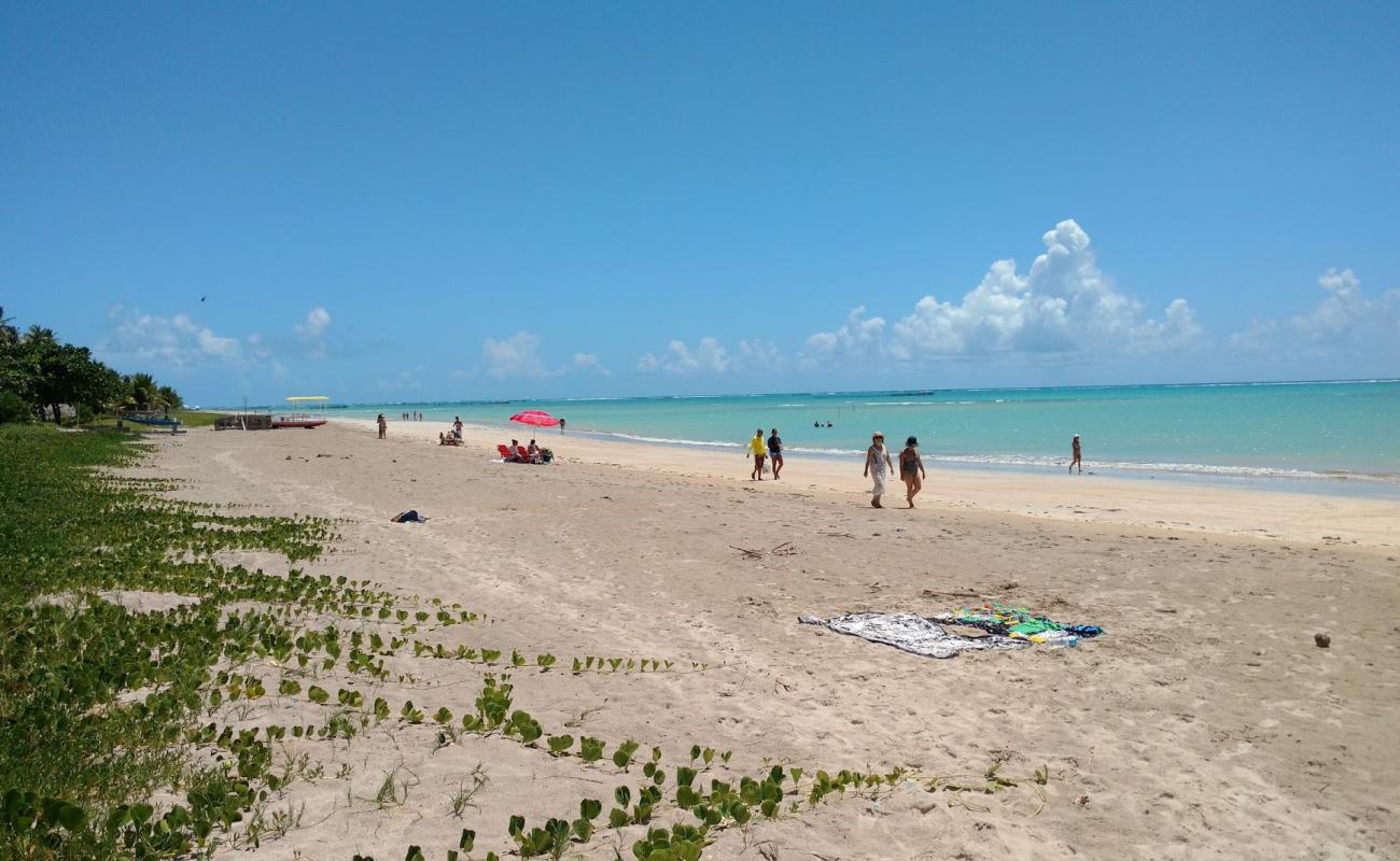 Praia do Riacho'in fotoğrafı açık bej kum yüzey ile
