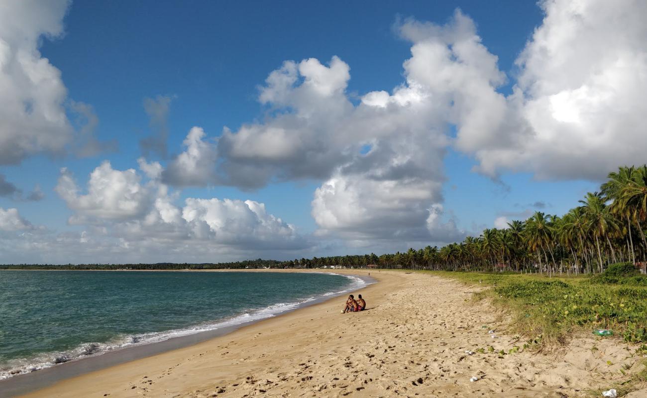 Praia Pontal do Lira'in fotoğrafı parlak ince kum yüzey ile