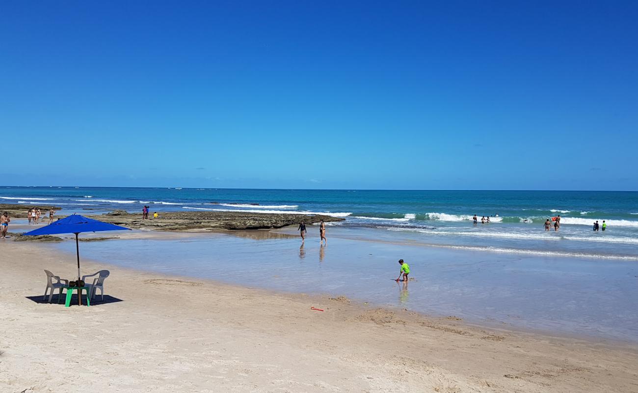 Praia dos Carneiros'in fotoğrafı parlak kum yüzey ile