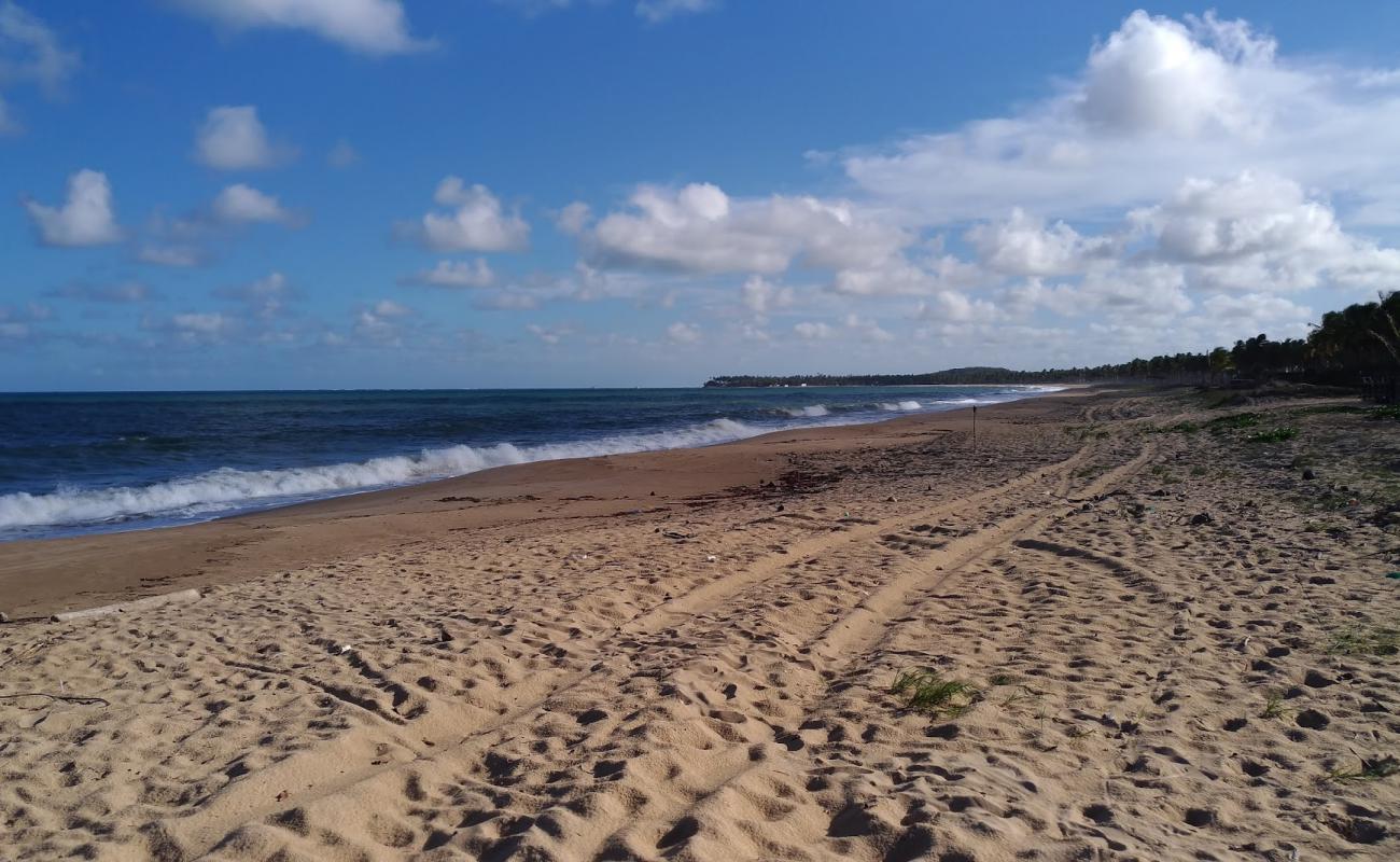 Praia do Guaiamum'in fotoğrafı parlak kum yüzey ile