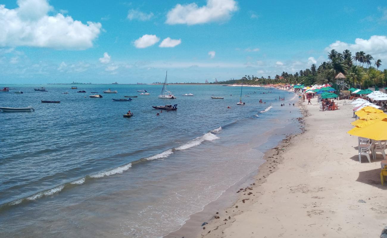 Praia de Suape'in fotoğrafı açık bej kum yüzey ile