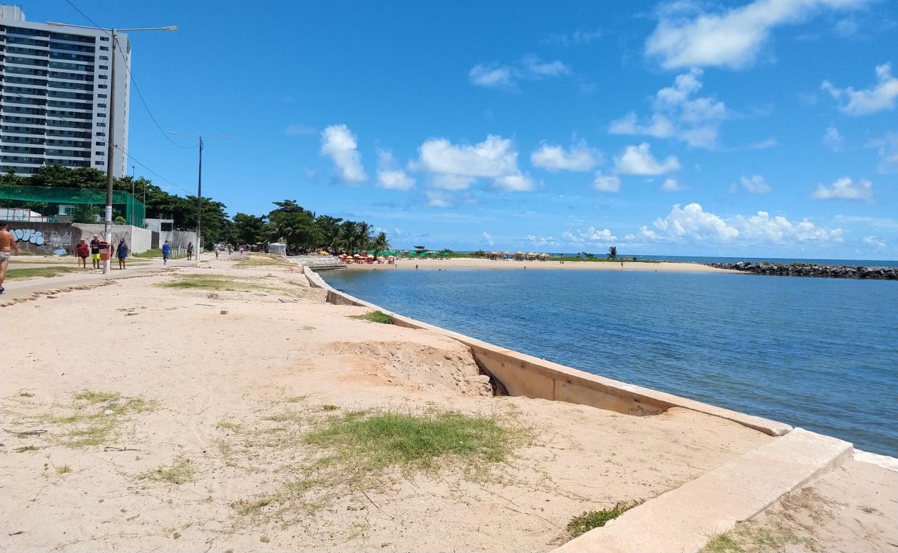 Praia do Janga'in fotoğrafı açık bej kum yüzey ile