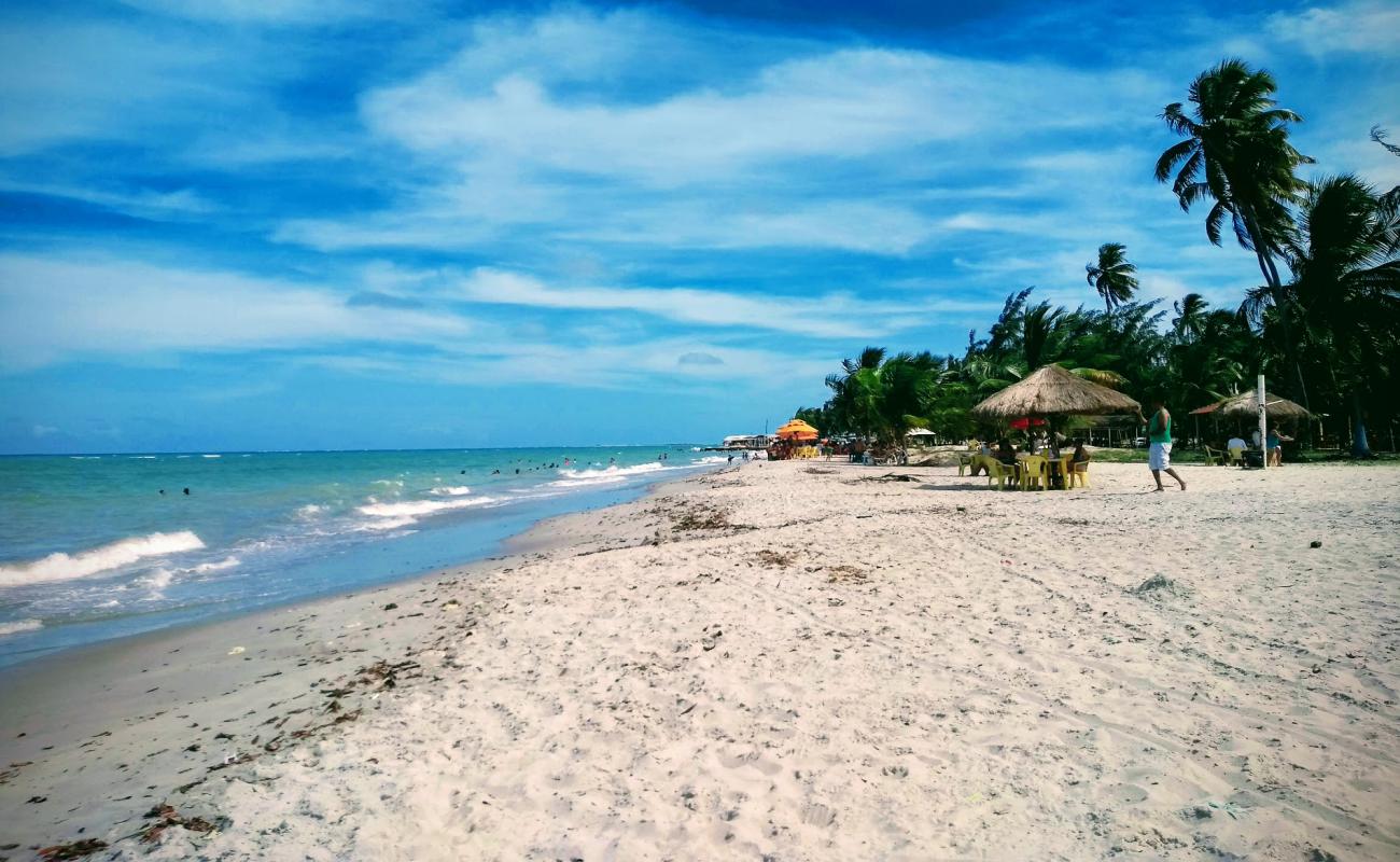 Praia Sao Paulo'in fotoğrafı parlak kum yüzey ile