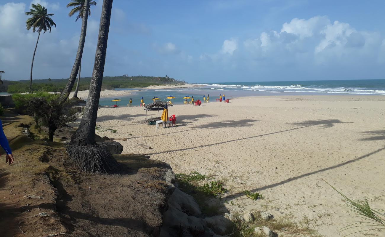 Barra do Grau Plajı'in fotoğrafı parlak ince kum yüzey ile