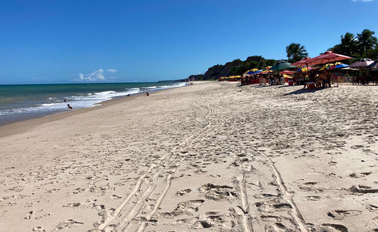 Praia do Sol'in fotoğrafı parlak ince kum yüzey ile