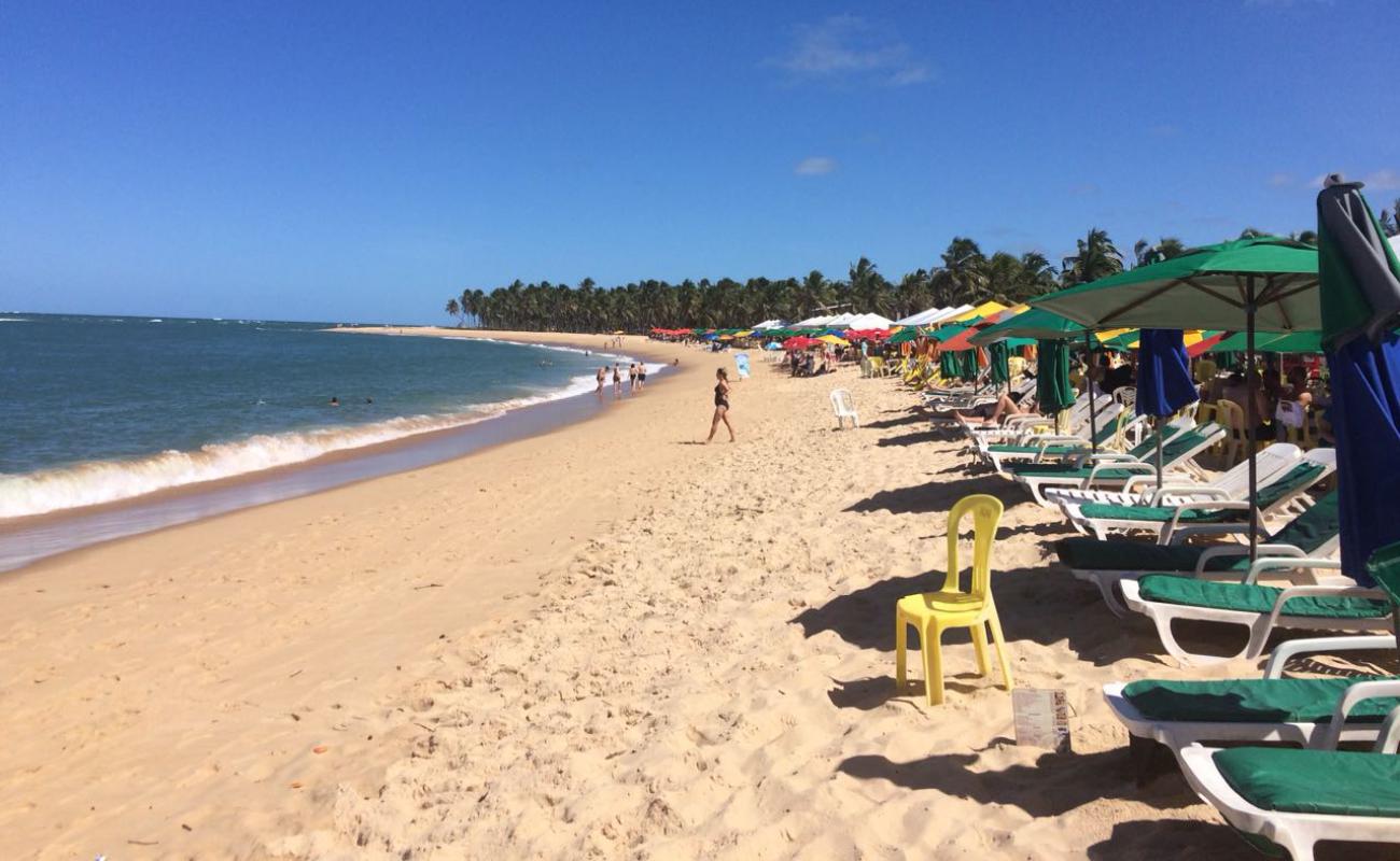 Praia de Cabo Branco'in fotoğrafı parlak kum yüzey ile