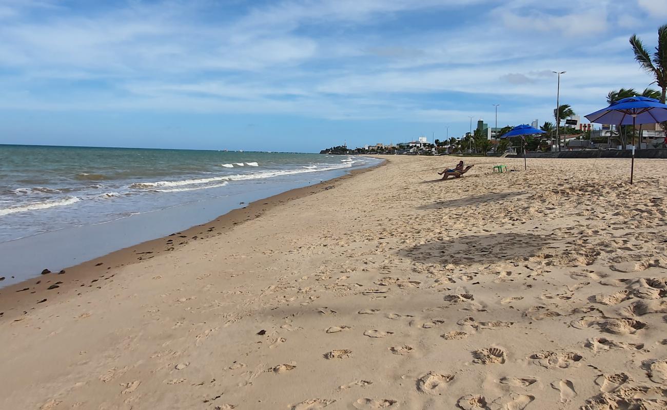 Praia de Manaira'in fotoğrafı açık bej kum yüzey ile