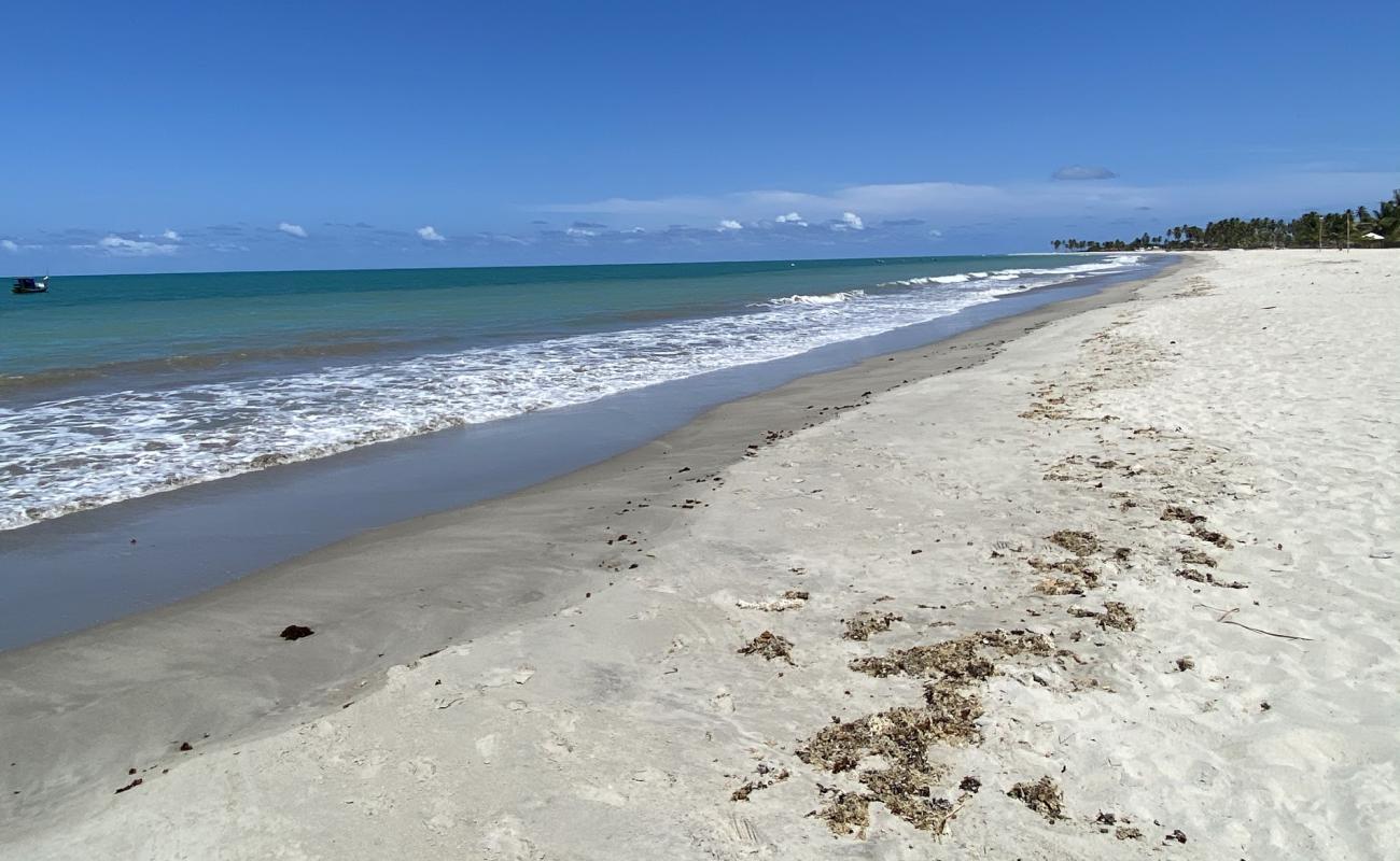 Praia de Fagundes'in fotoğrafı parlak kum yüzey ile