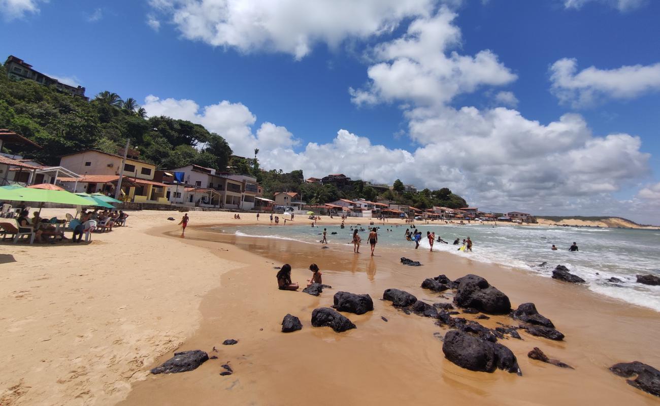 Praia Da Cacimba'in fotoğrafı parlak kum yüzey ile