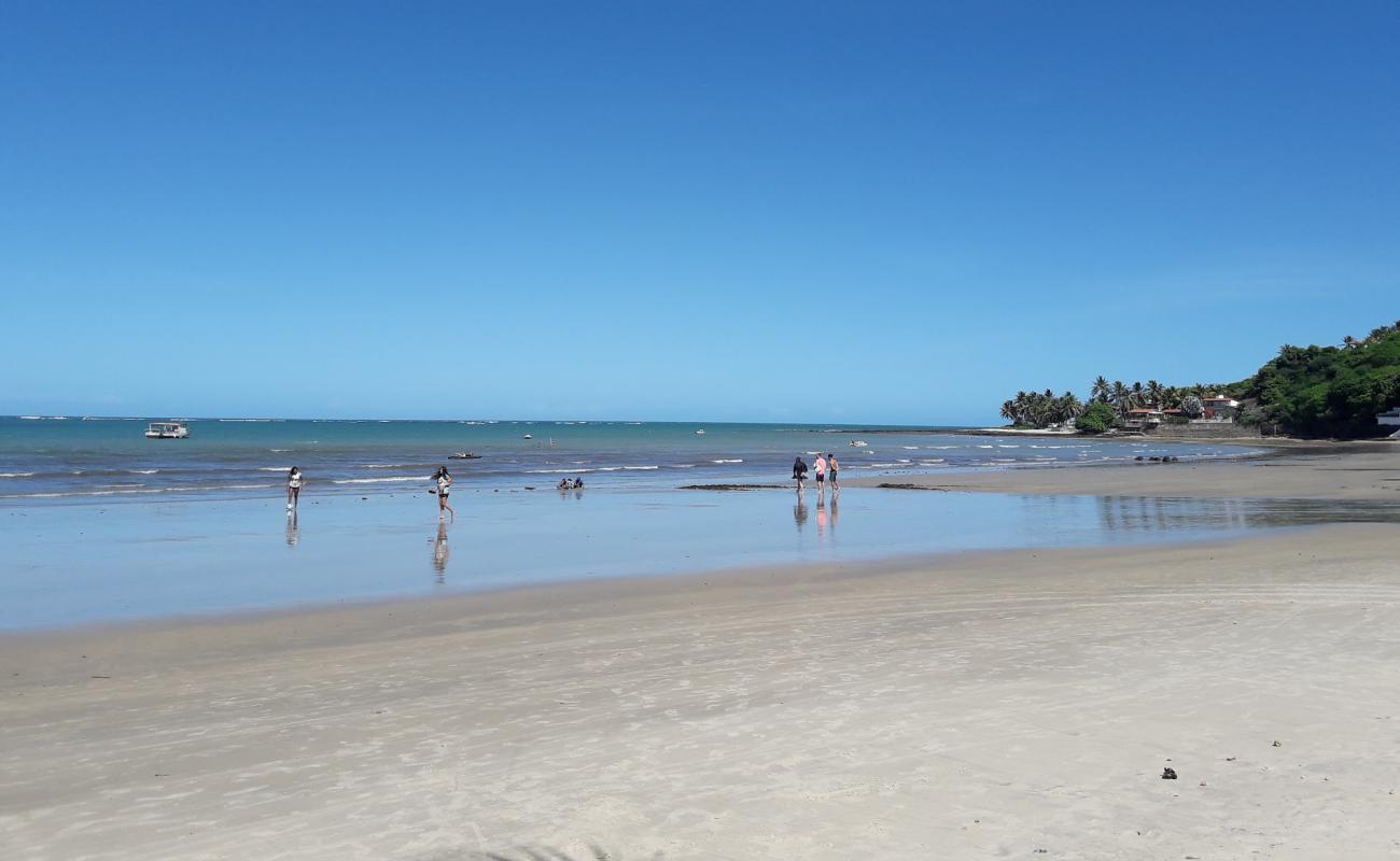 Pirangi do Sul Plajı'in fotoğrafı parlak kum yüzey ile