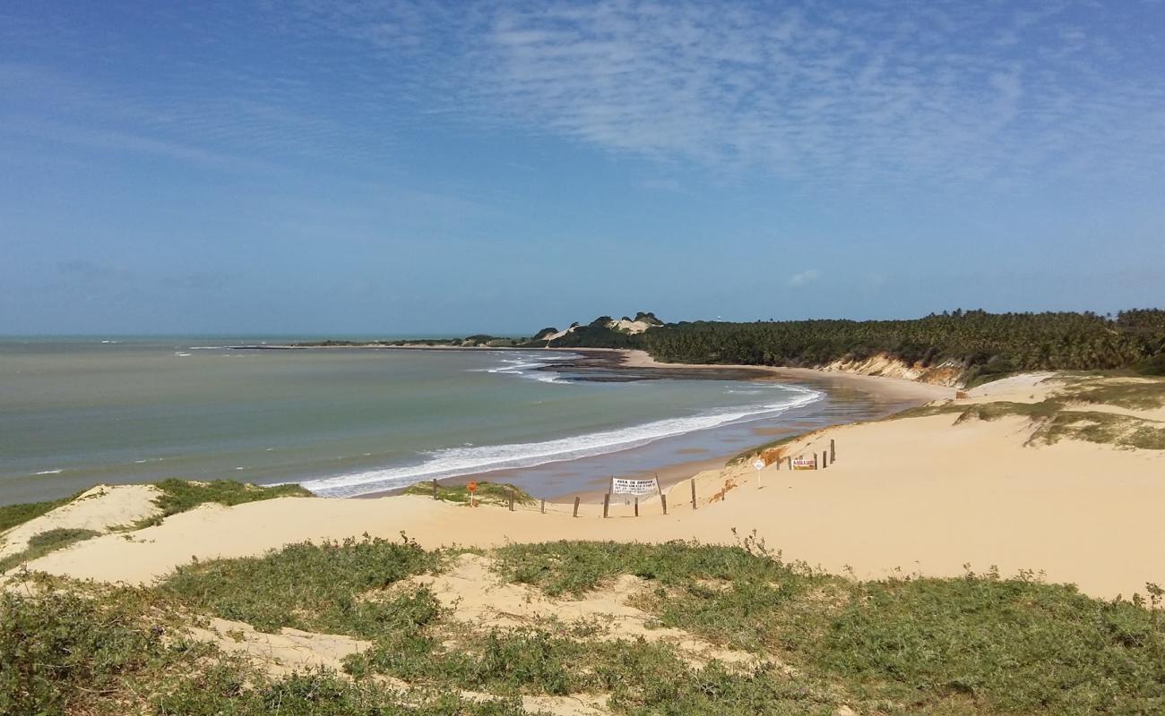 Sao Roque Plajı'in fotoğrafı açık bej kum yüzey ile
