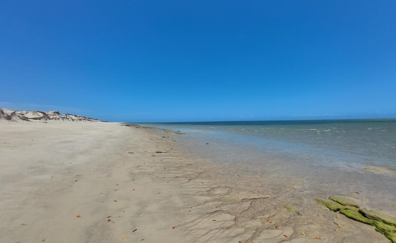 Praia Novo Plajı'in fotoğrafı açık bej kum yüzey ile