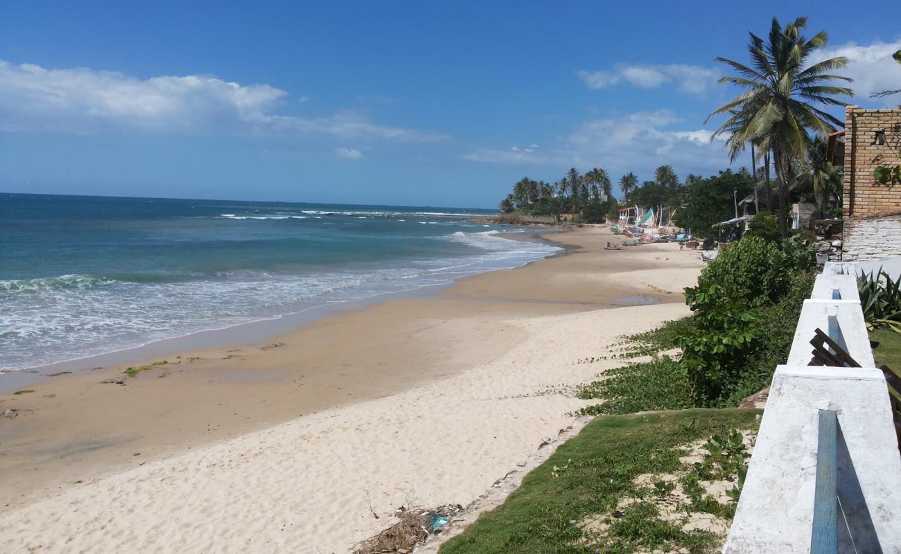 Praia deTaiba'in fotoğrafı parlak kum yüzey ile