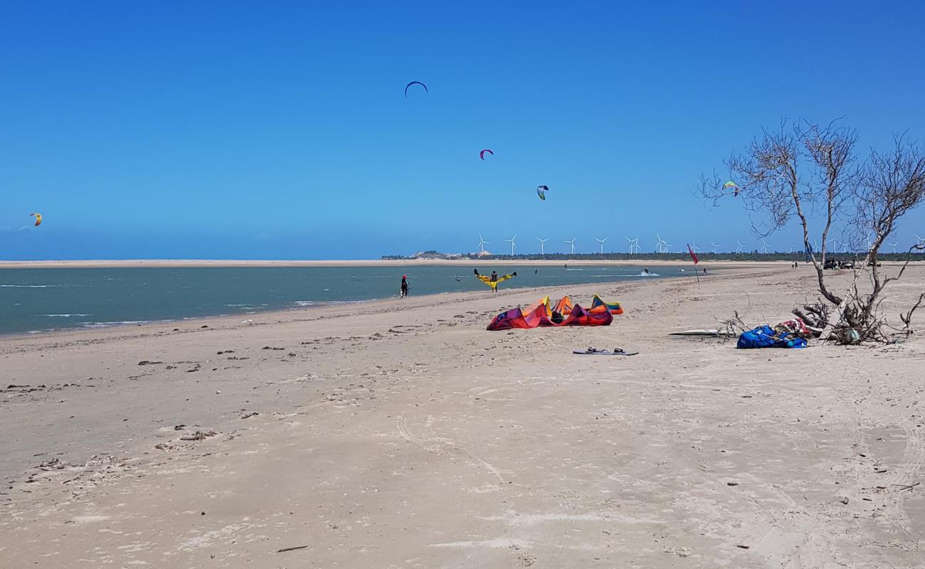 Praia de Patos'in fotoğrafı açık bej kum yüzey ile