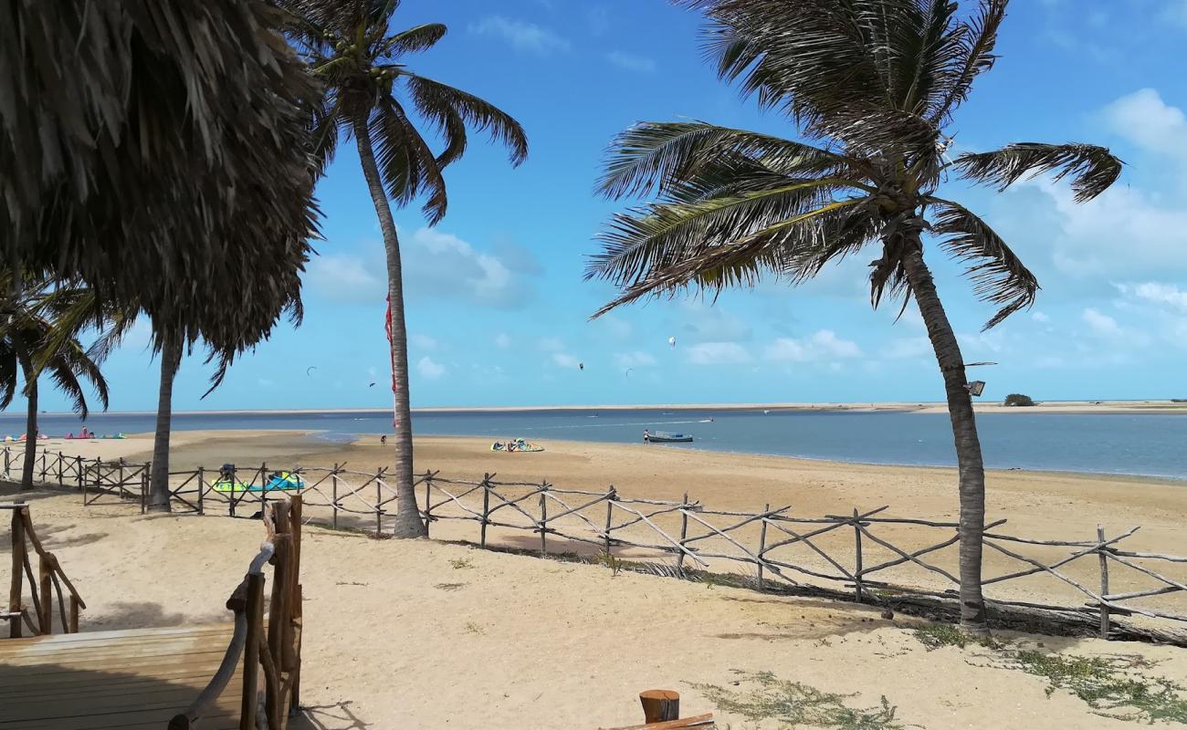 Praia da Barra do Ceara'in fotoğrafı açık bej kum yüzey ile