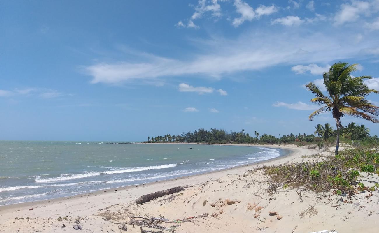 Praia do Sardim'in fotoğrafı parlak kum yüzey ile