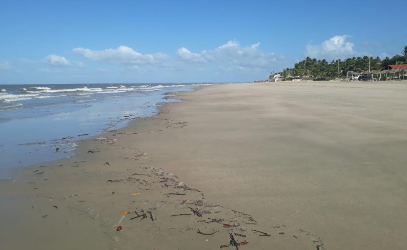 Praia do Panaquatira'in fotoğrafı parlak kum yüzey ile