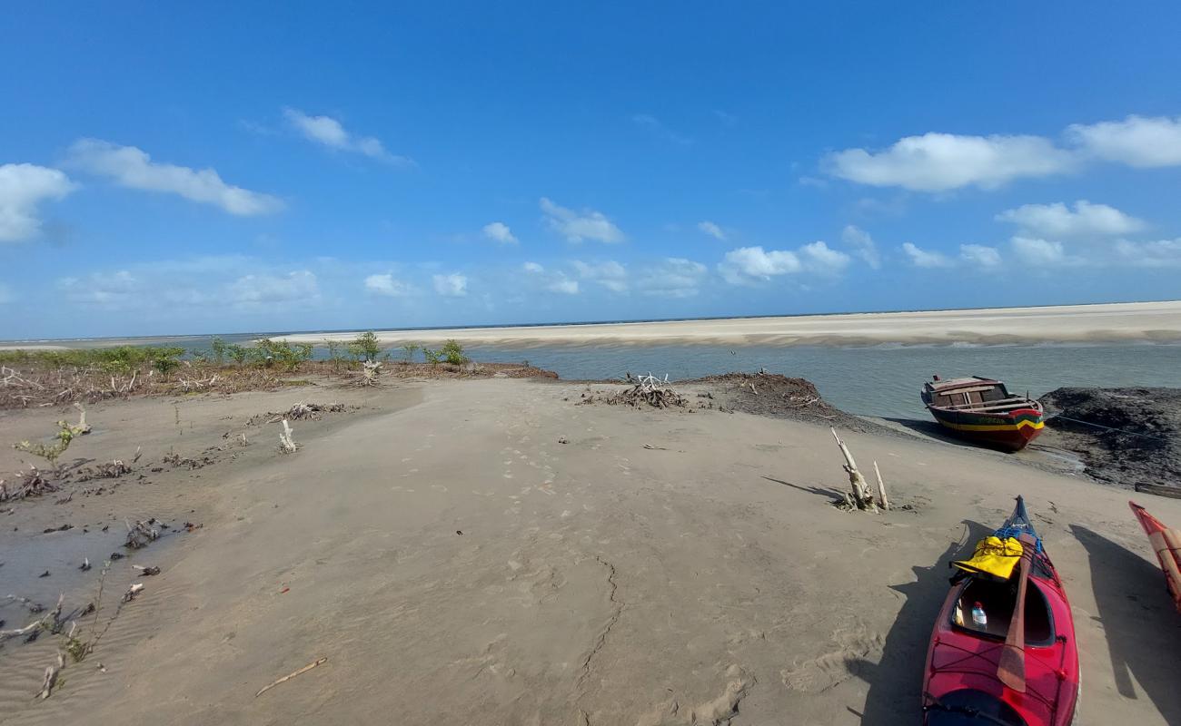 Praia do Pucal'in fotoğrafı parlak kum yüzey ile