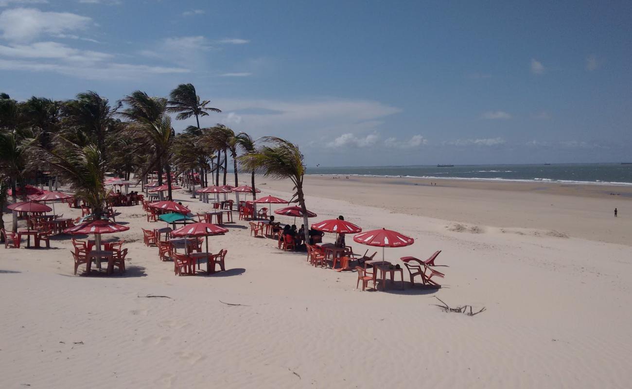 Praia do Calhau'in fotoğrafı parlak kum yüzey ile