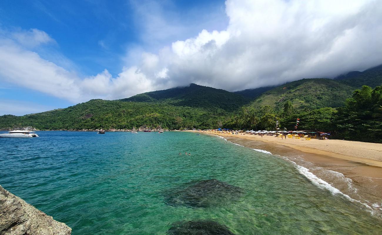 Jabaquara Plajı'in fotoğrafı parlak kum yüzey ile