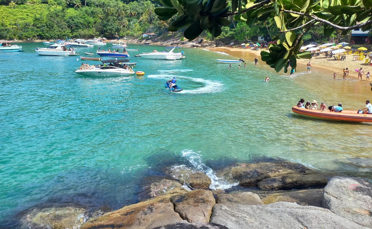 Praia da Fome'in fotoğrafı açık bej kum yüzey ile