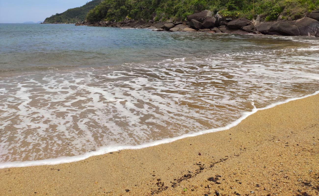 Praia do Poco'in fotoğrafı açık bej kum yüzey ile