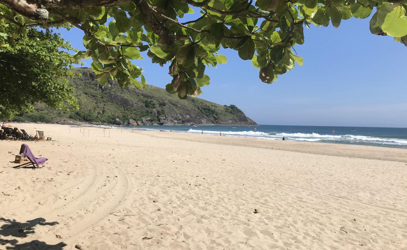 Praia do Bonete'in fotoğrafı açık bej kum yüzey ile