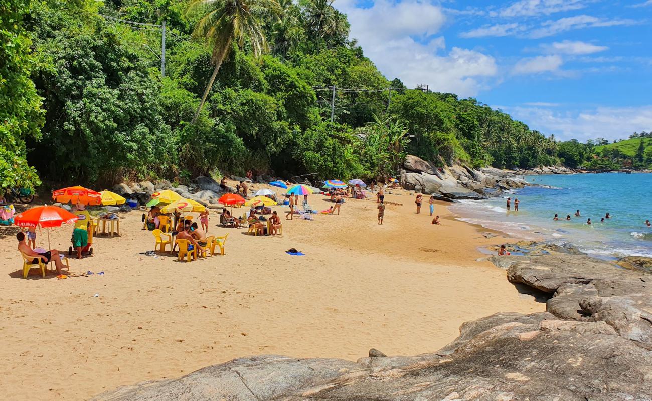 Praia do Oscar'in fotoğrafı açık bej kum yüzey ile