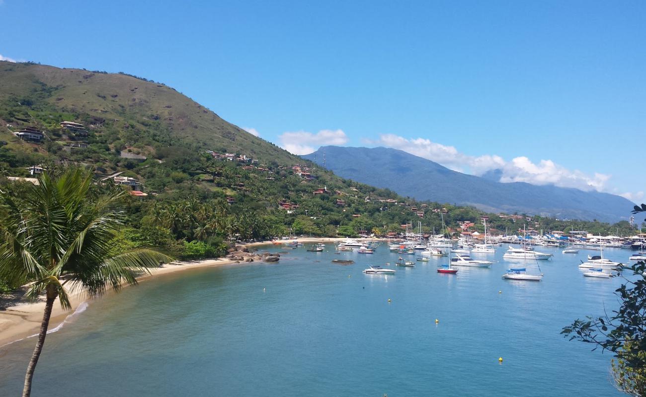 Praia de Santa Teresa'in fotoğrafı açık bej kum yüzey ile