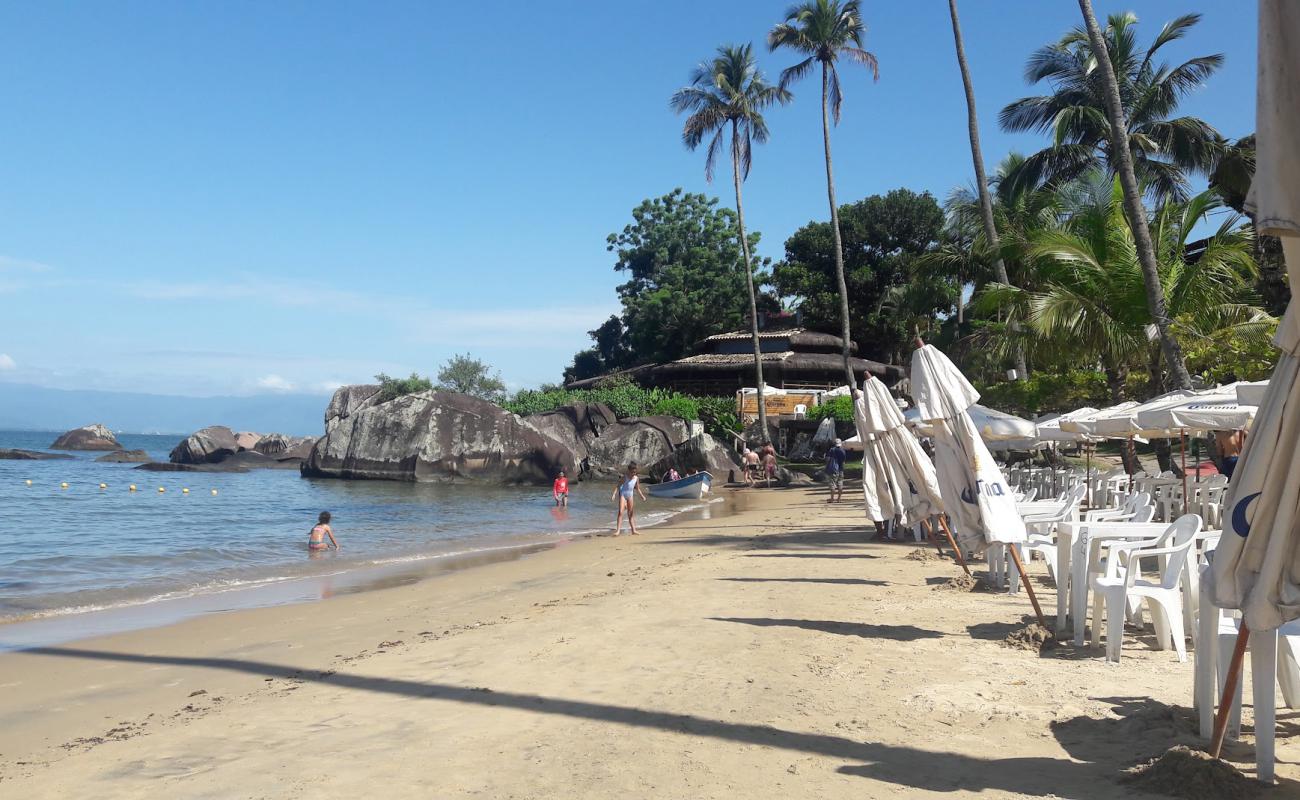 Praia de Garapocaia'in fotoğrafı açık bej kum yüzey ile