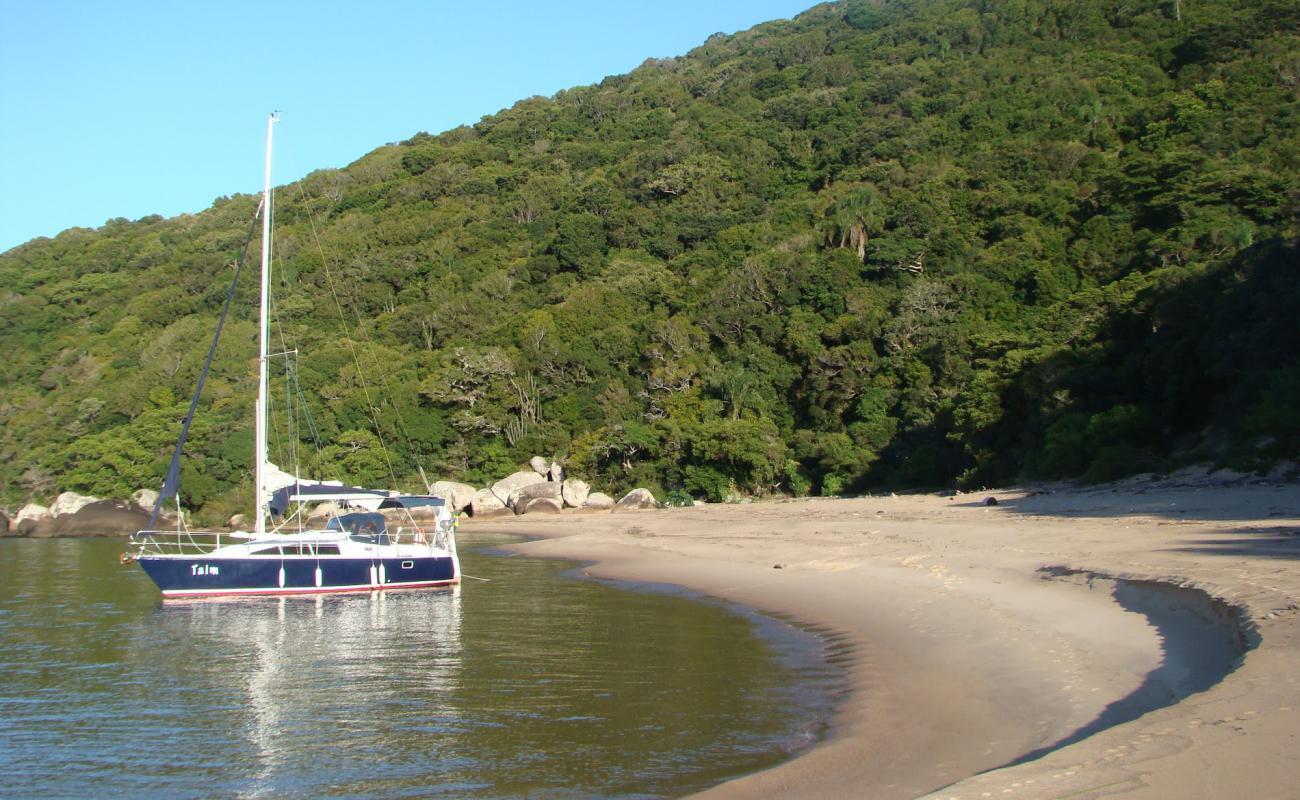 Praia do Tigre'in fotoğrafı açık bej kum yüzey ile