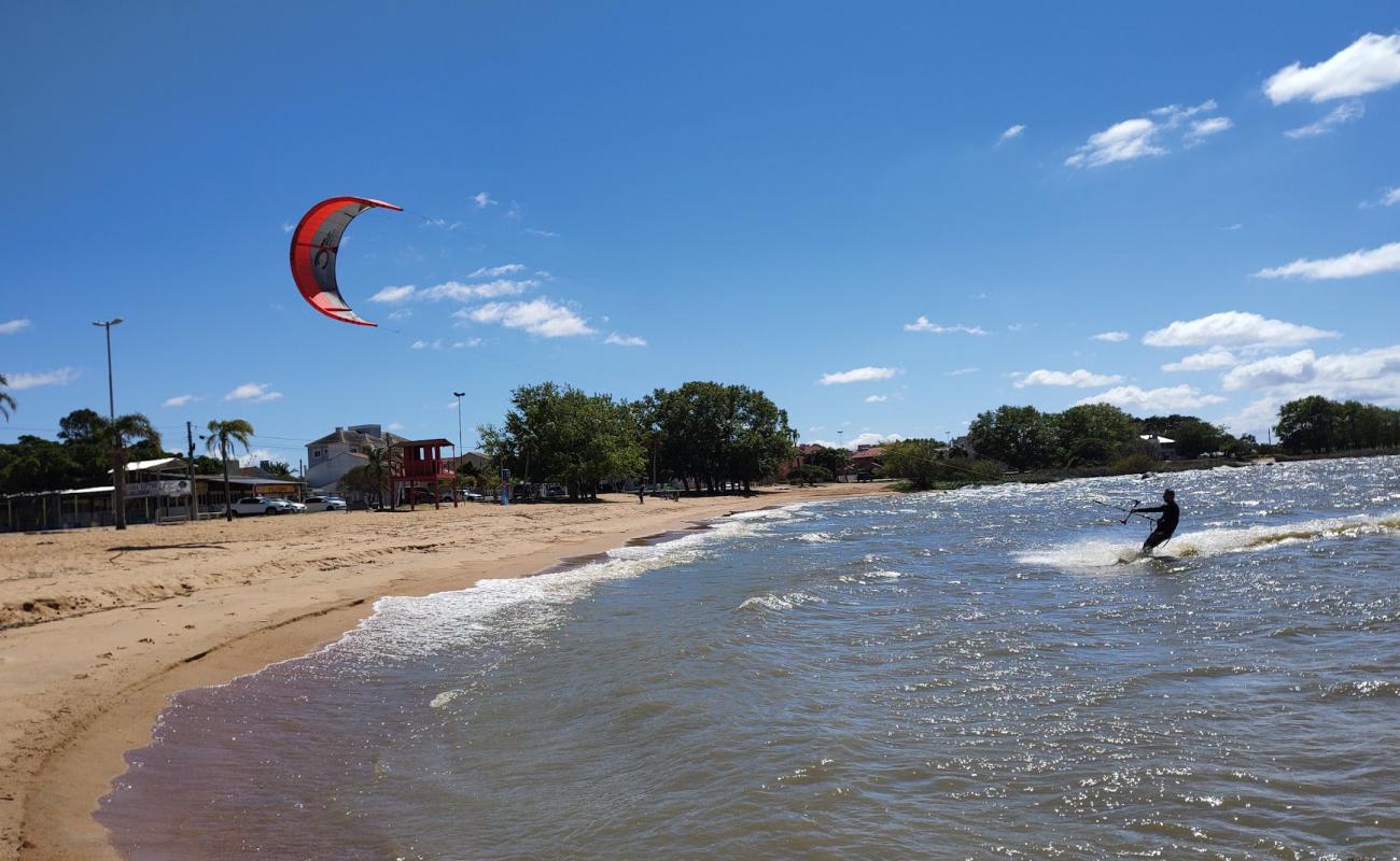 Praia das Nereidas'in fotoğrafı parlak kum yüzey ile