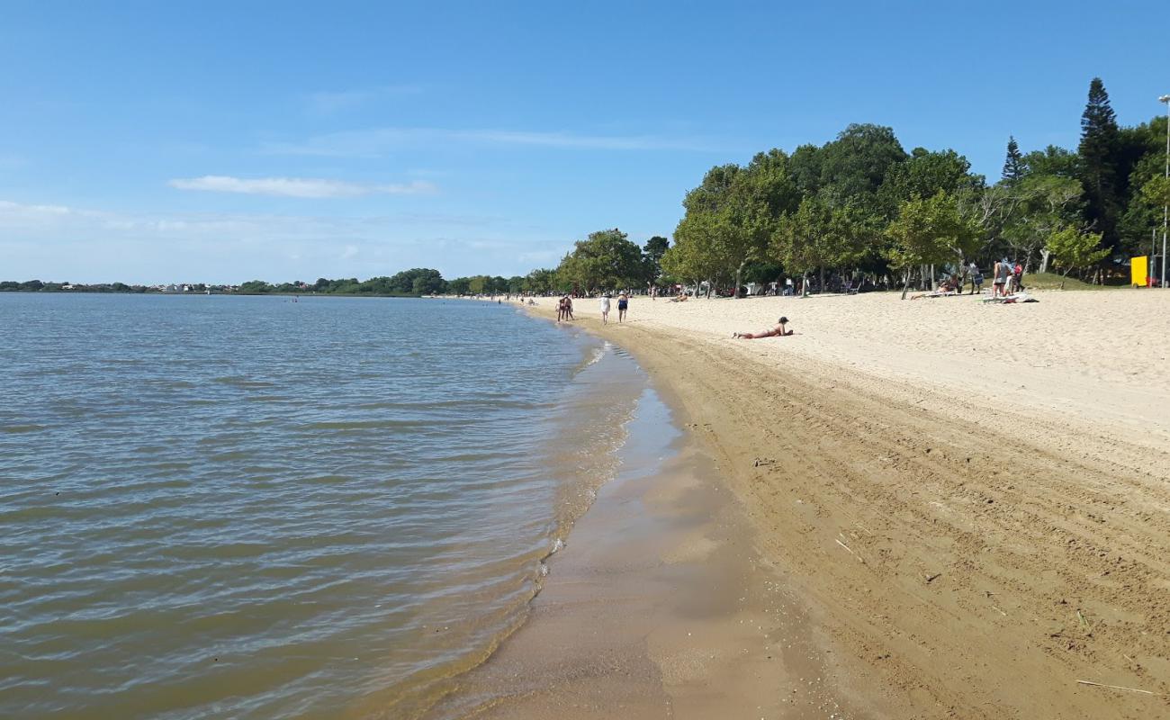 Praia da Barrinha'in fotoğrafı parlak kum yüzey ile