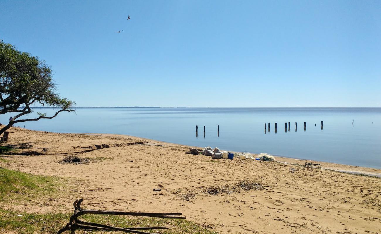Praia do Areal'in fotoğrafı açık bej kum yüzey ile