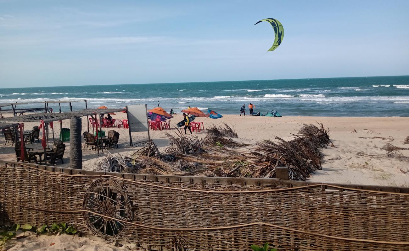 Praia de Beberibe'in fotoğrafı parlak kum yüzey ile