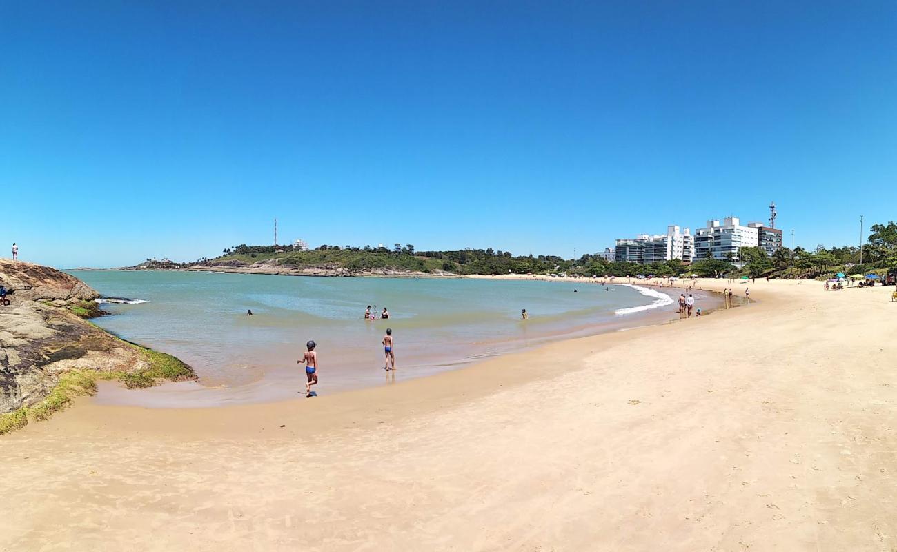 Praia da Bacutia'in fotoğrafı parlak ince kum yüzey ile