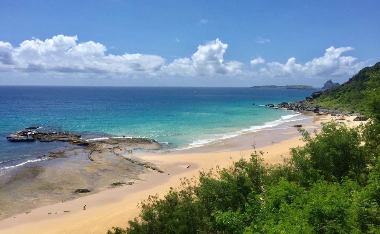 Praia do Boldro'in fotoğrafı parlak ince kum yüzey ile