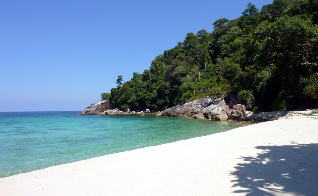 Sai Khao Beach II'in fotoğrafı i̇nce beyaz kum yüzey ile