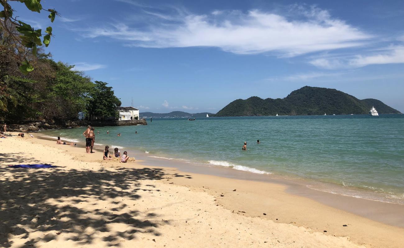 Laem Ga Beach'in fotoğrafı açık bej kum yüzey ile