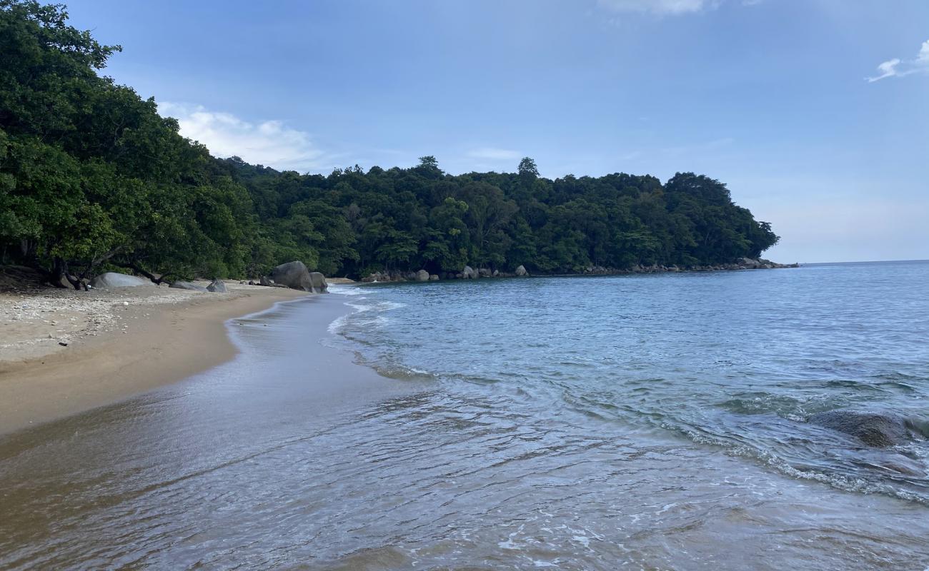 Natural Beach'in fotoğrafı açık bej kum yüzey ile