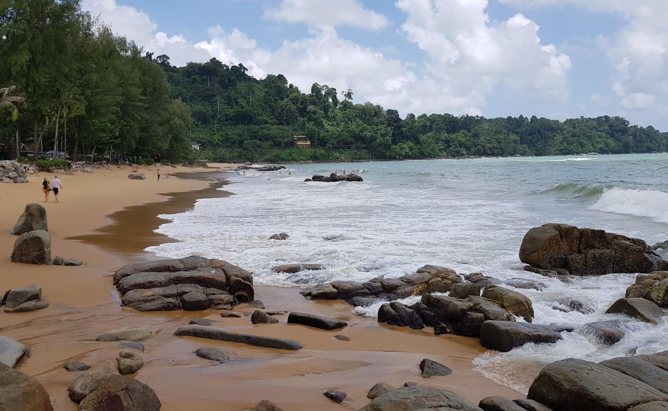 Khaolak Beach'in fotoğrafı parlak ince kum yüzey ile