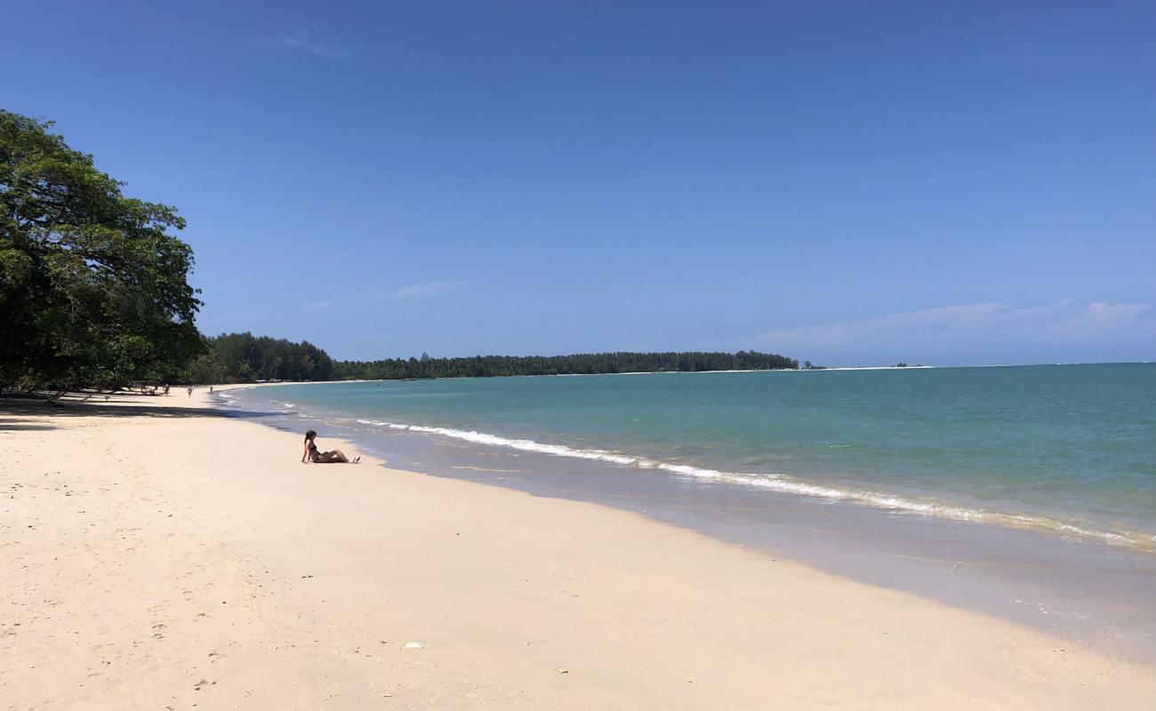 White Sand Beach'in fotoğrafı parlak ince kum yüzey ile